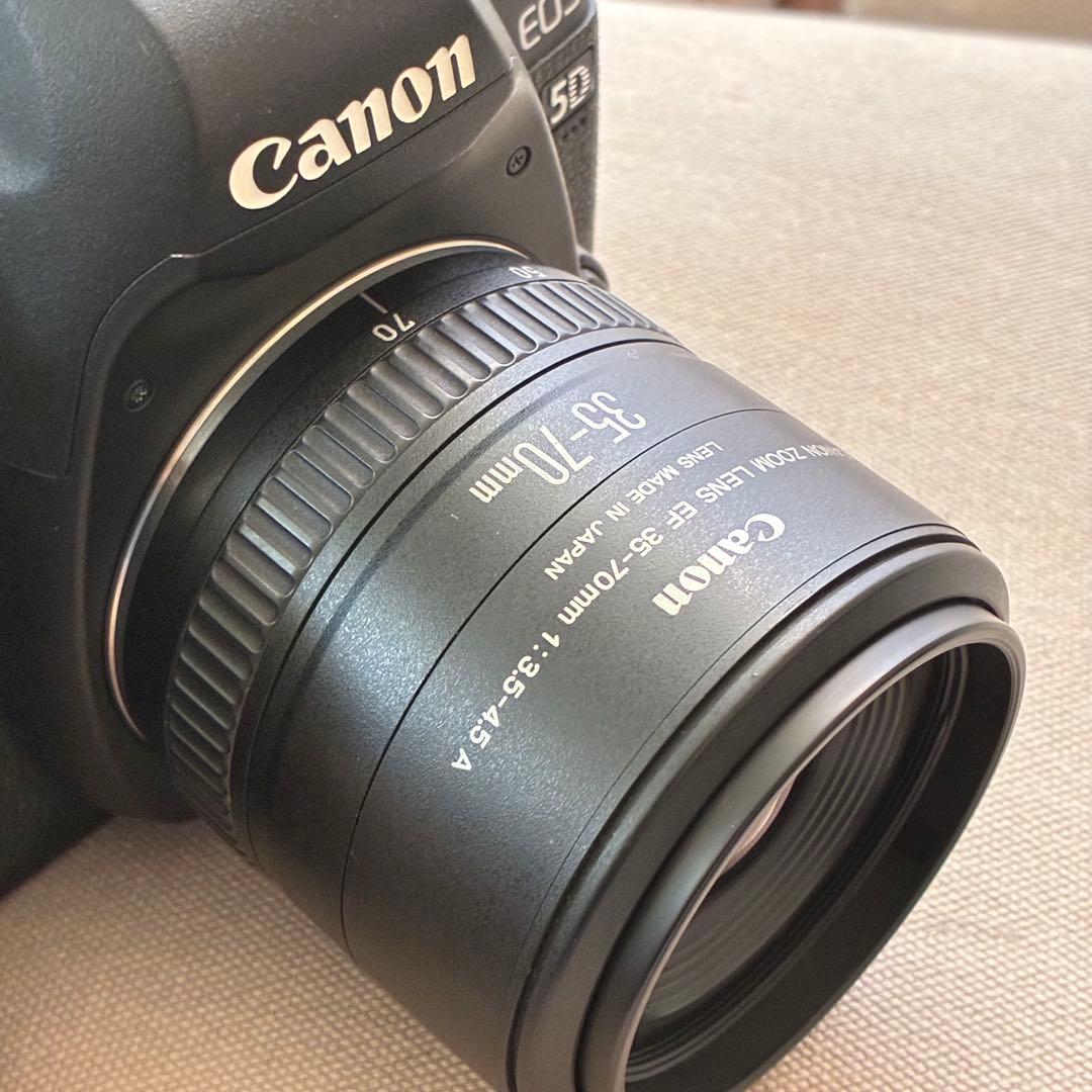 Canon EOS 5D Mark II + 35-70mmレンズ