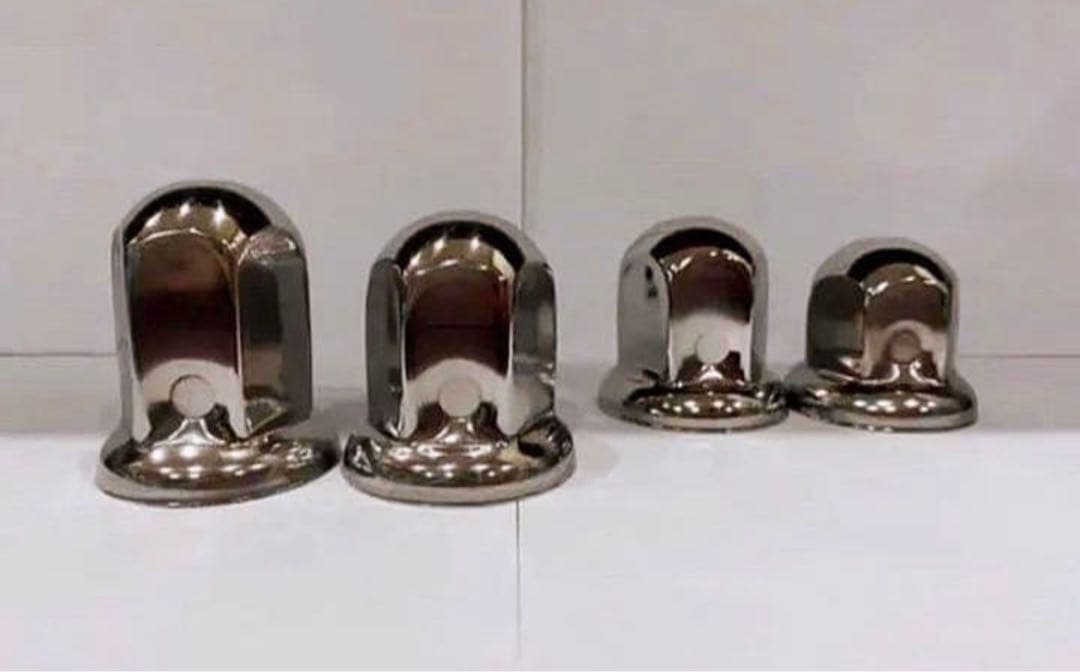 ナットキャップ★ステン鏡磨き★ISO規格33mm★64個予備付き