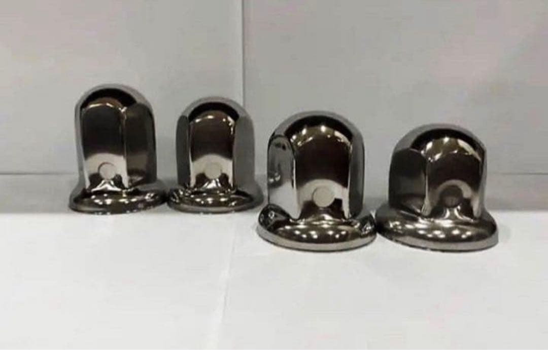 ナットキャップ★ステン鏡磨き★ISO規格33mm★64個予備付き