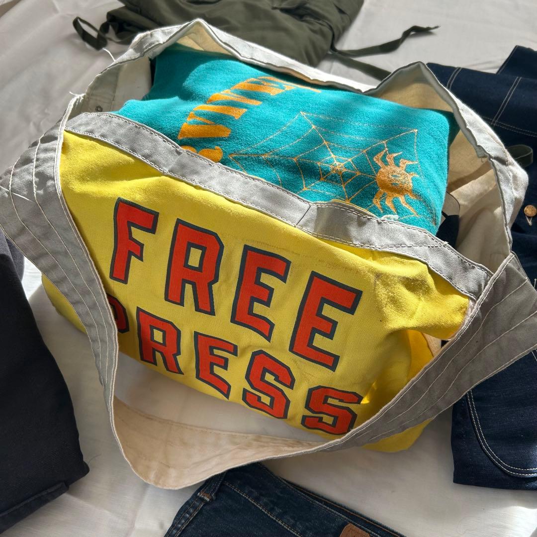 希少 50's 〜 ヴィンテージ ニュースペーパーバッグ USA製 レアカラー