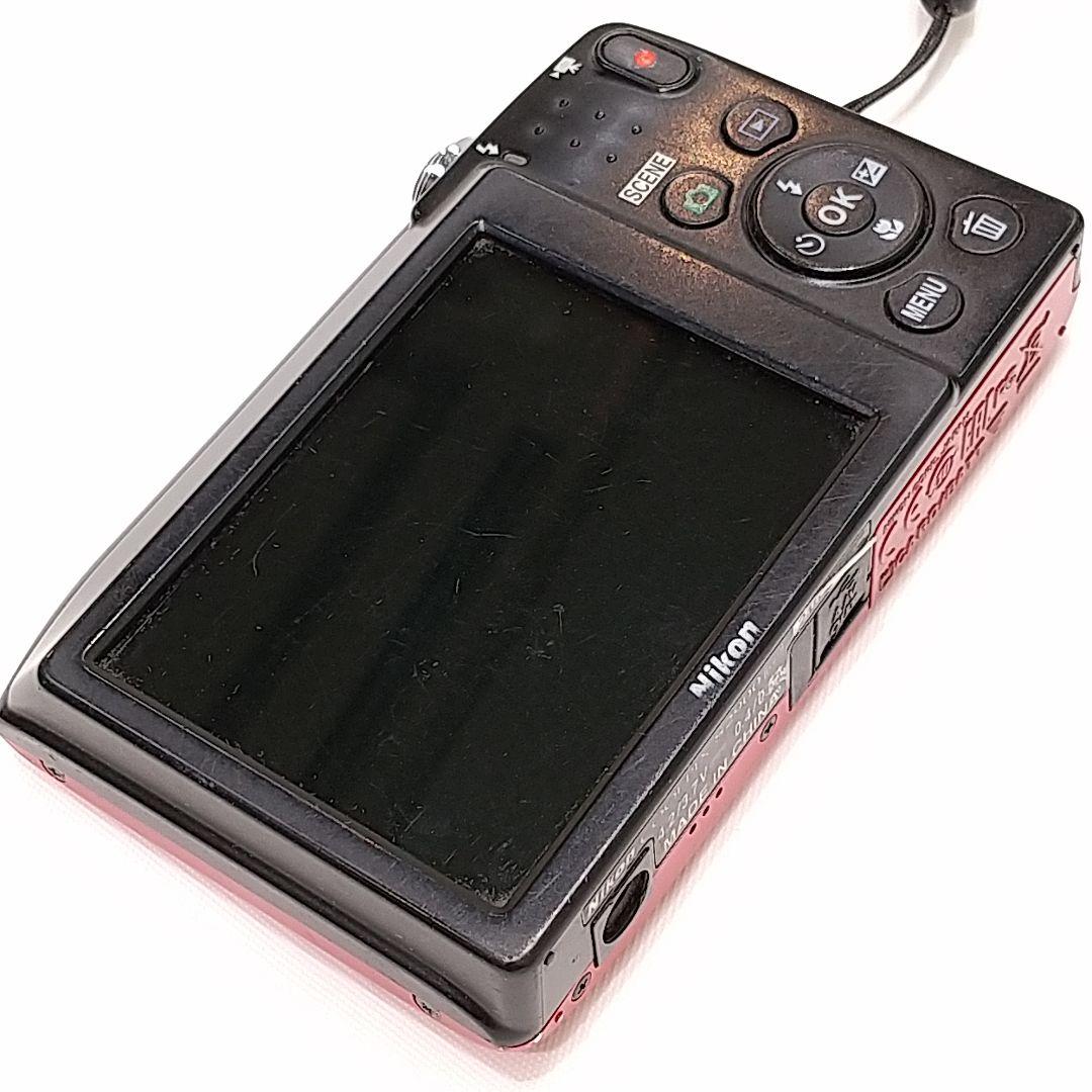 Nikon COOLPIX S2900 コンパクトデジタルカメラ デジカメ 赤