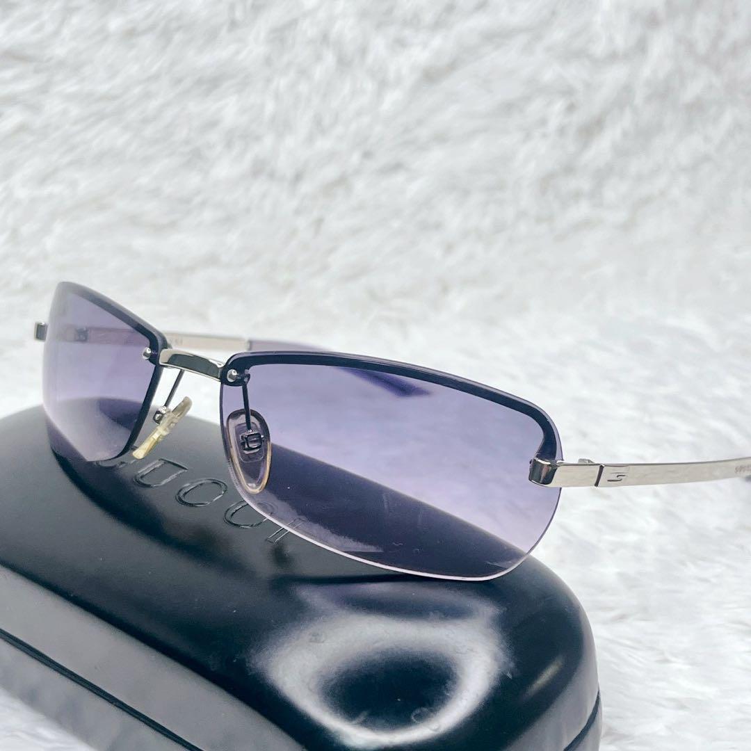 小物 00s archive GUCCI sunglasses purple y2k/