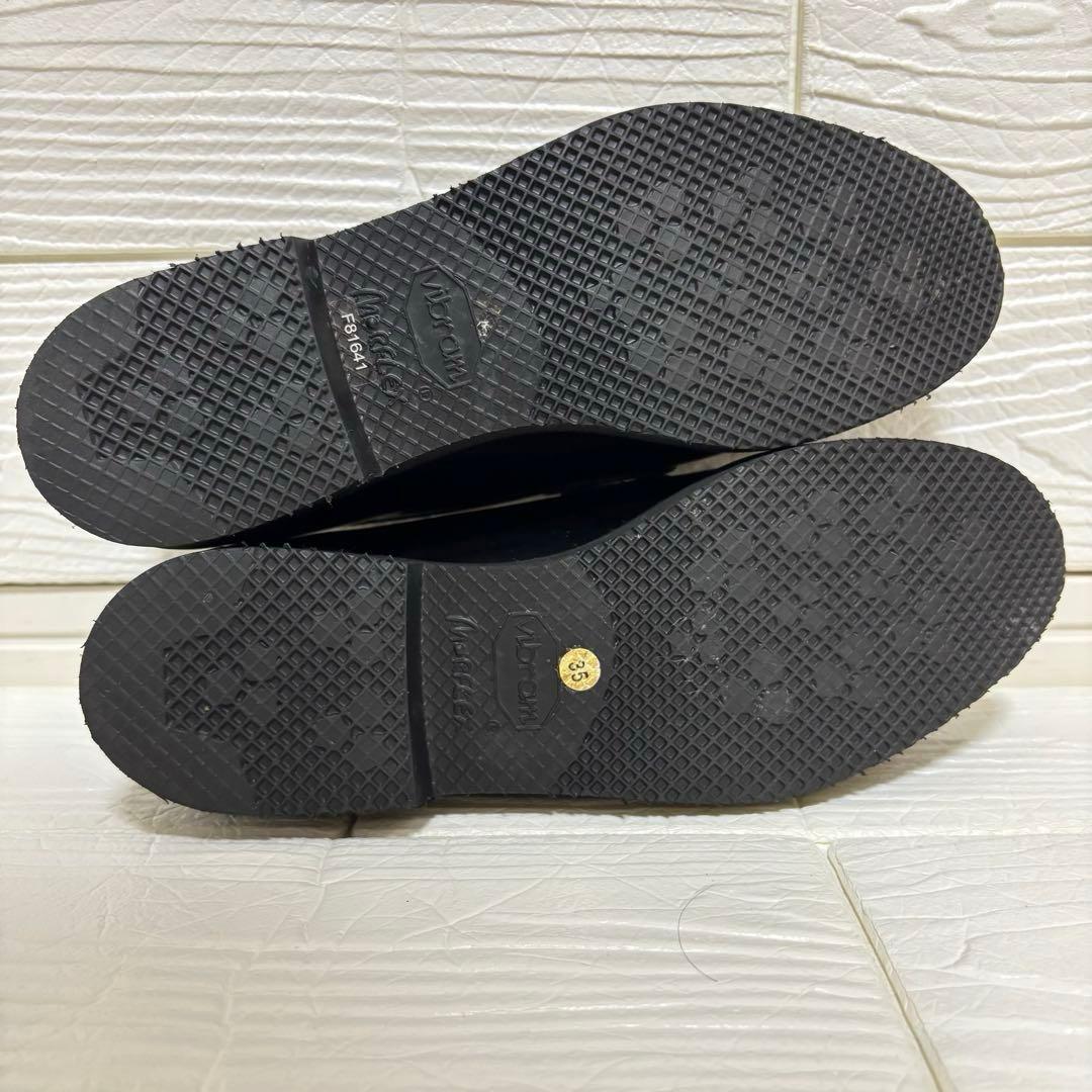 【未使用級】FABIO RUSCONI ローファー 厚底 ブラック 35