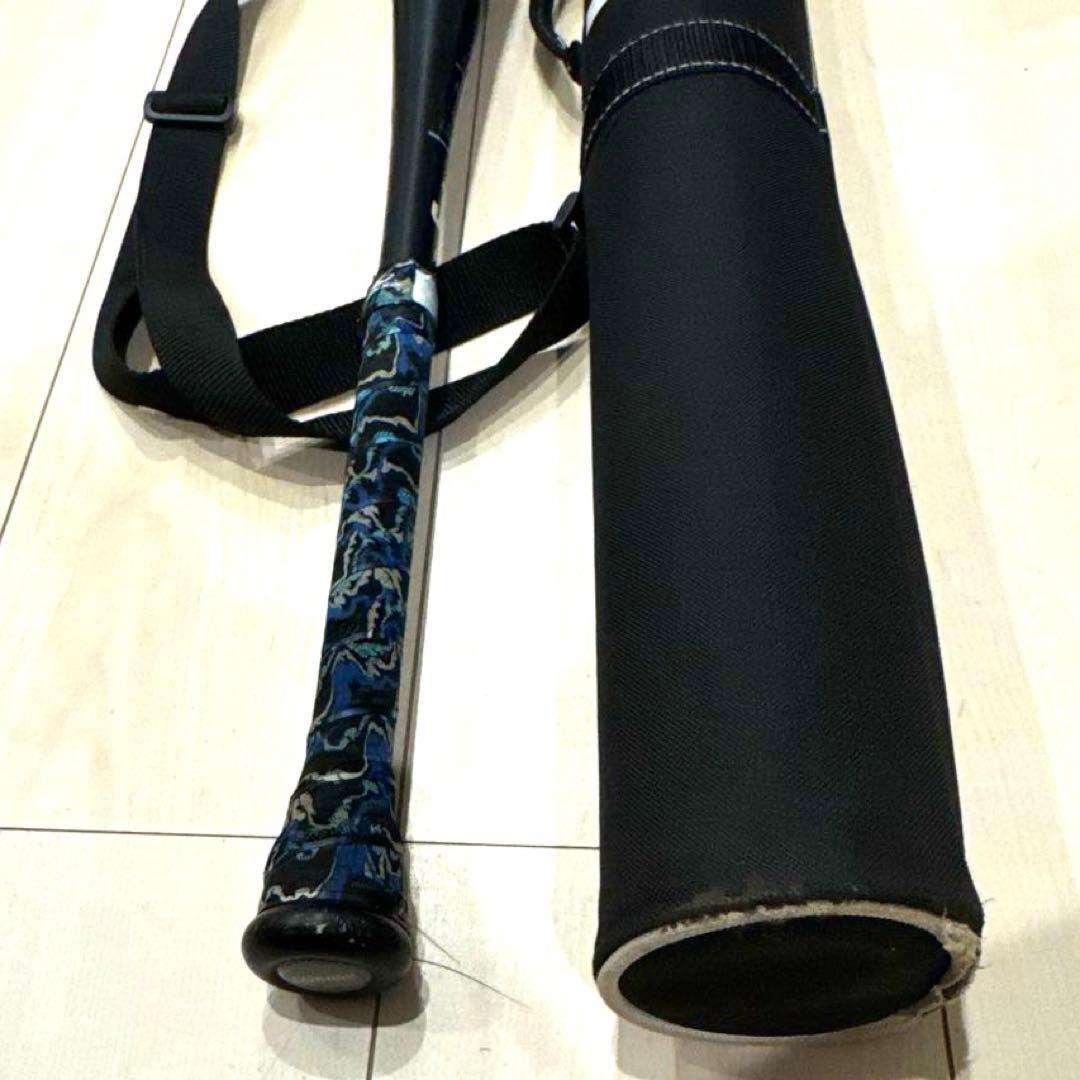 ワニクラッシャースピード　78cm 少年野球　軟式バット　ジュニア　黒ワニ