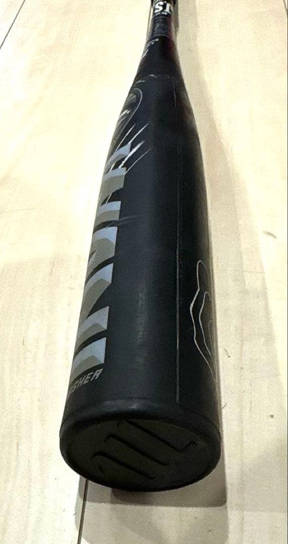 ワニクラッシャースピード　78cm 少年野球　軟式バット　ジュニア　黒ワニ