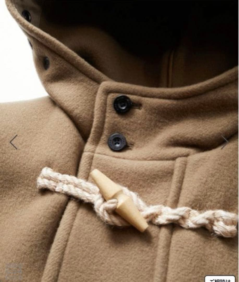 美 HYKE 再構築モデルDOUBLE FACE DUFFEL COAT