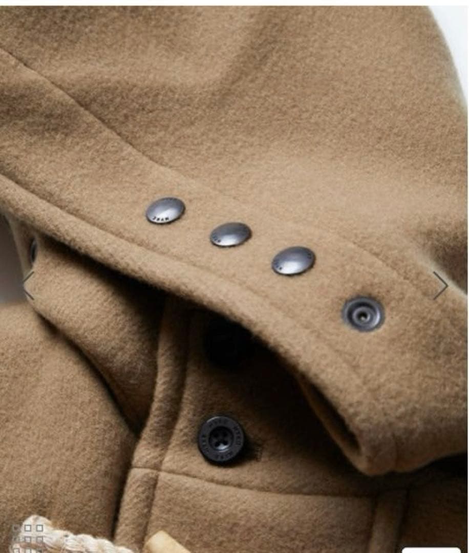 美 HYKE 再構築モデルDOUBLE FACE DUFFEL COAT