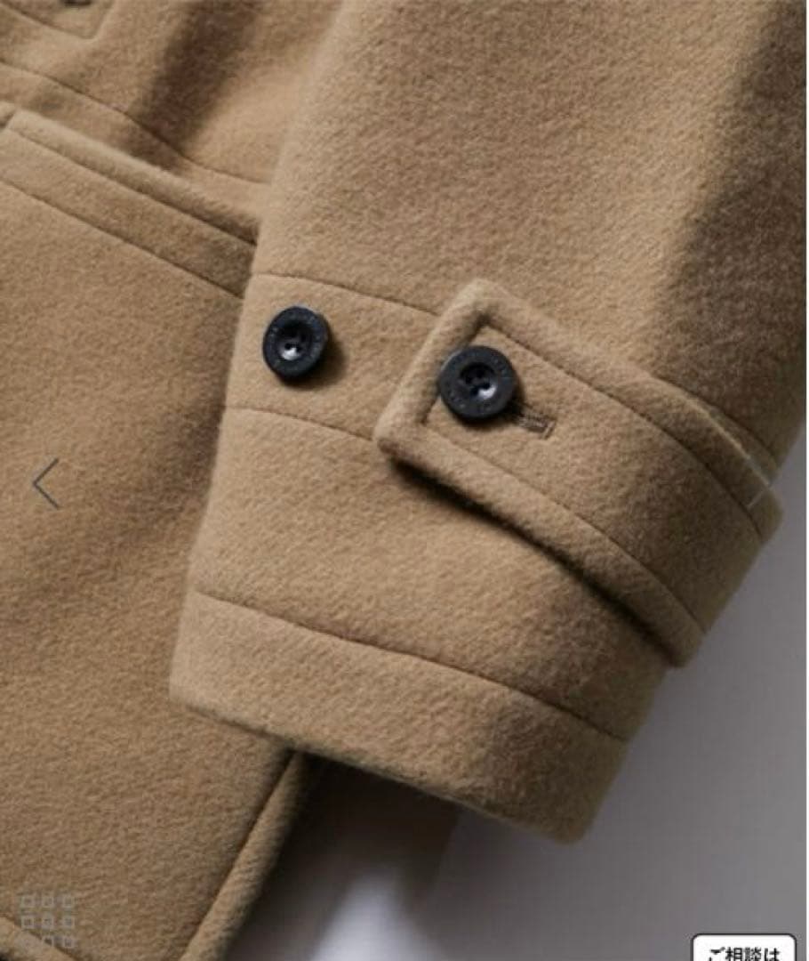 美 HYKE 再構築モデルDOUBLE FACE DUFFEL COAT