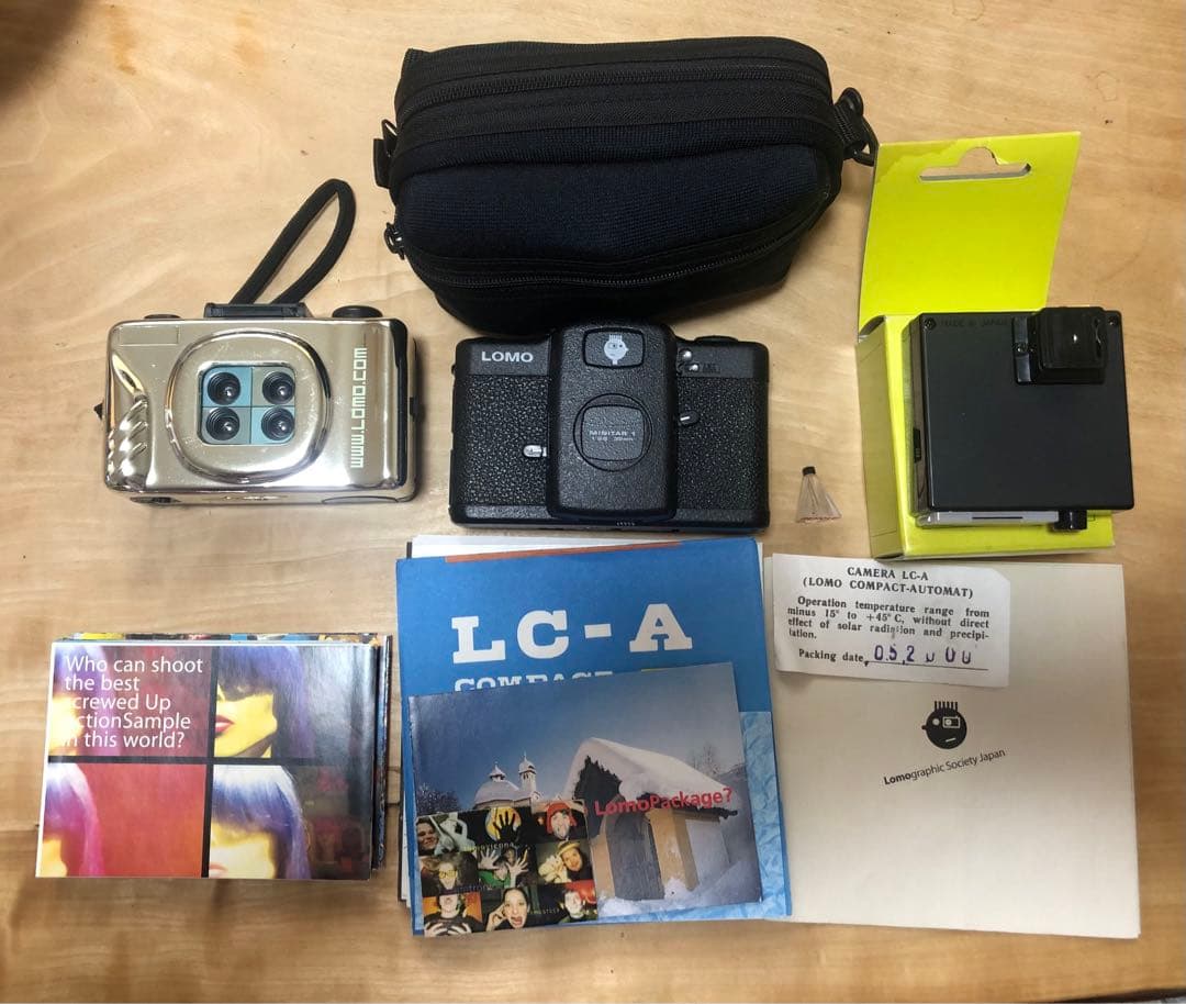 LOMO LC-A コンパクトフィルムカメラセット