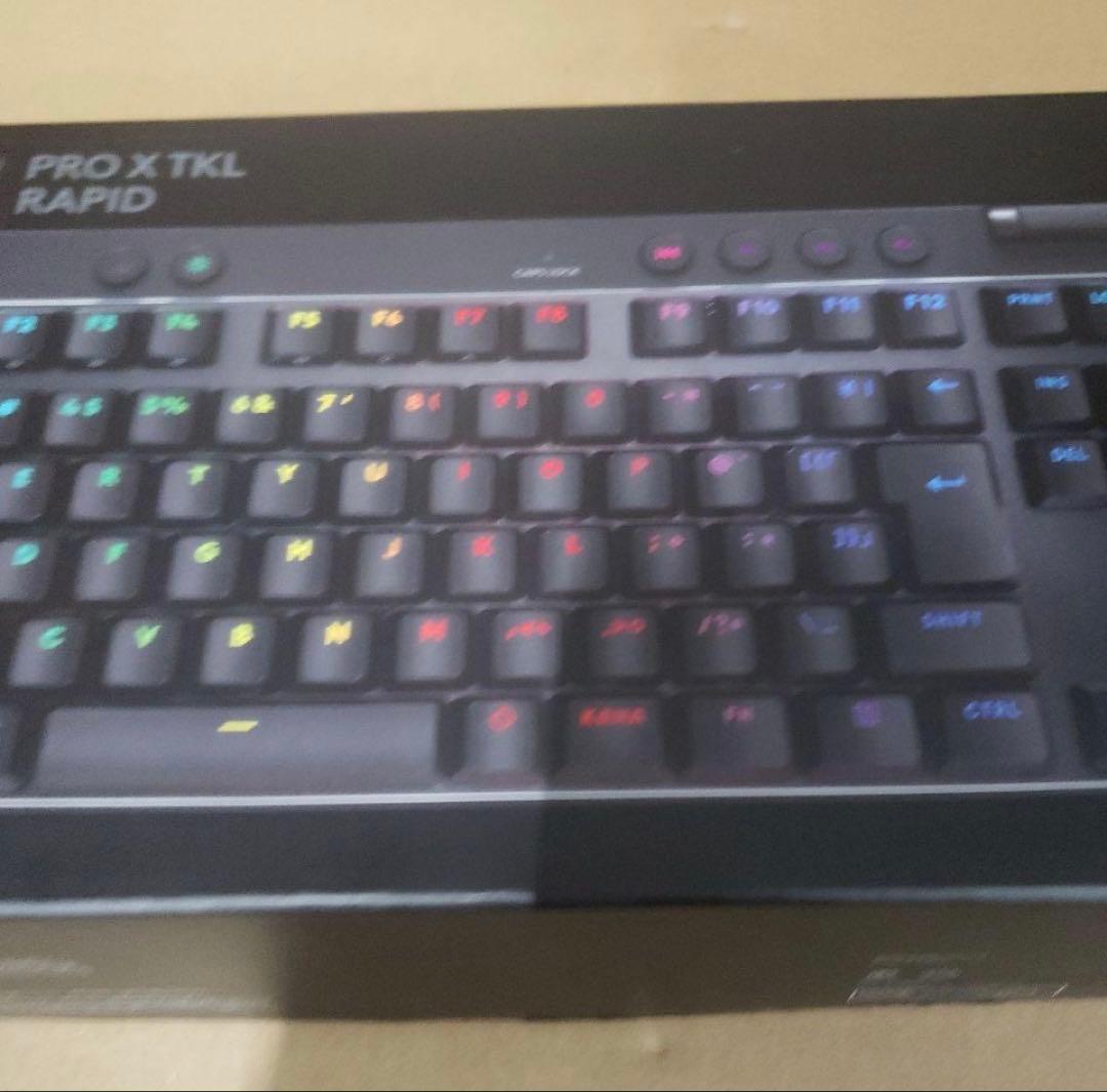 logicool PRO X TKL RAPID メカニカルキーボード