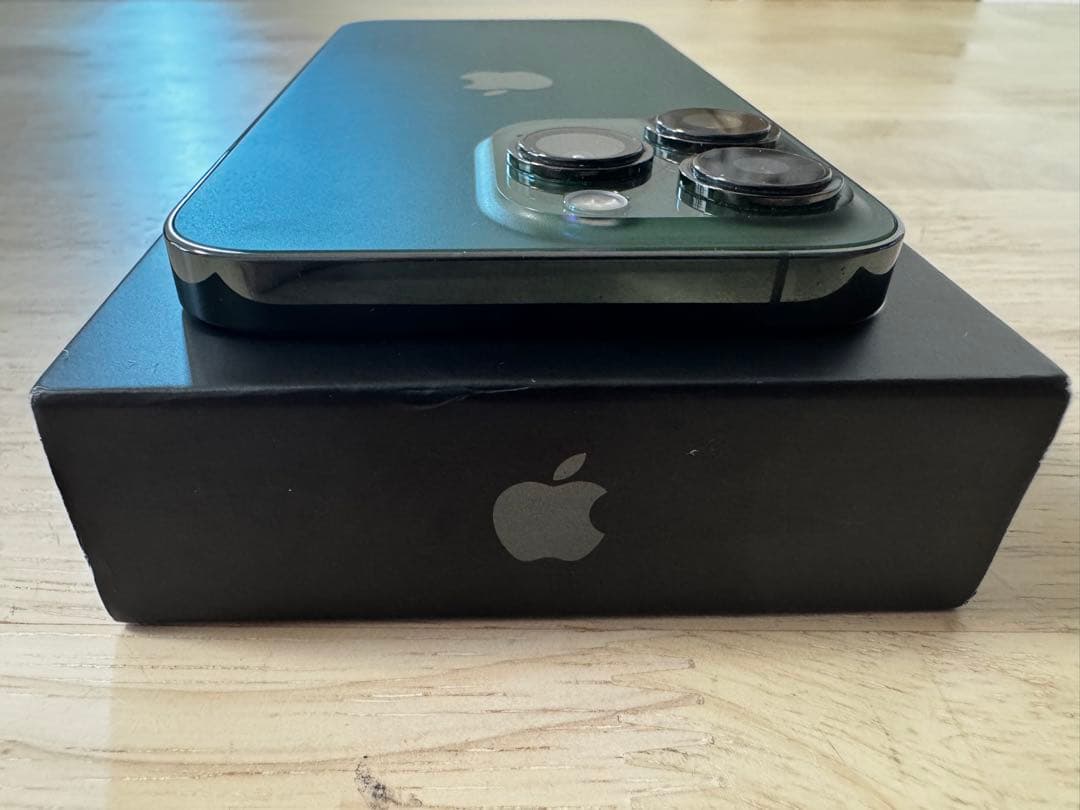 【極美品】Apple iPhone 13 Pro アルパイングリーン128GB