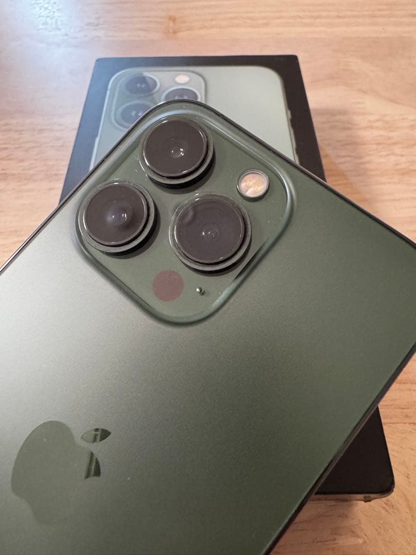 【極美品】Apple iPhone 13 Pro アルパイングリーン128GB