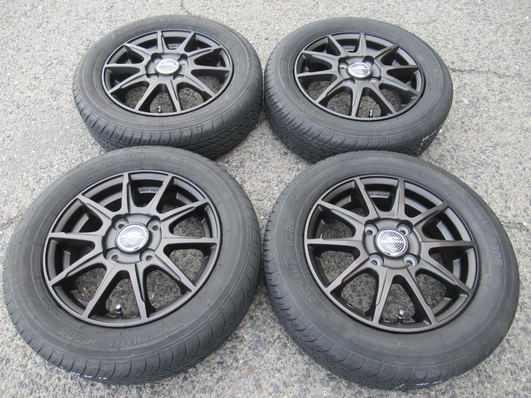 155/65R13 S306 シュナイダー アルト ラパン エッセ等 手渡しOK