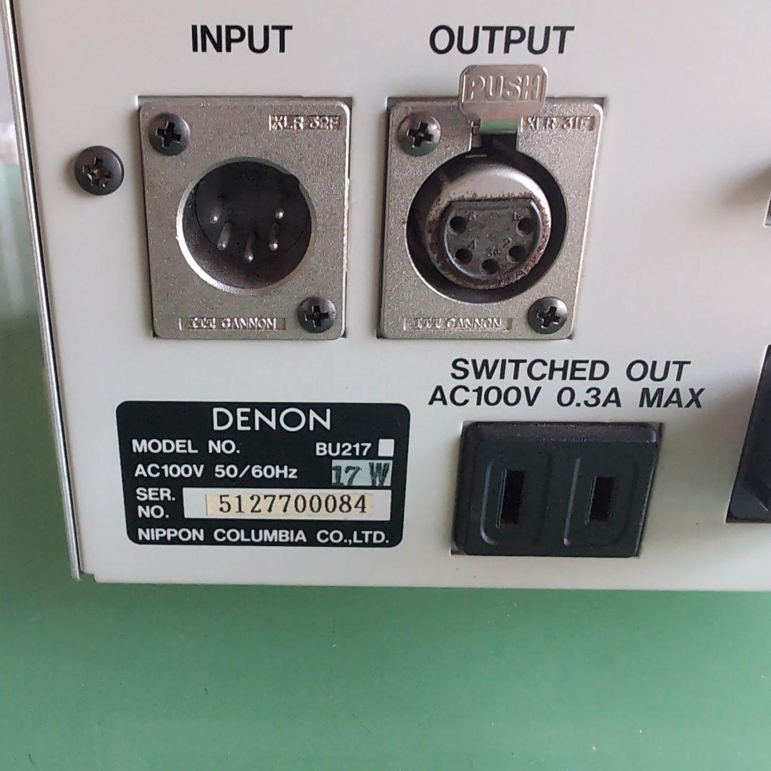 DENON BU217 オーディオ機器