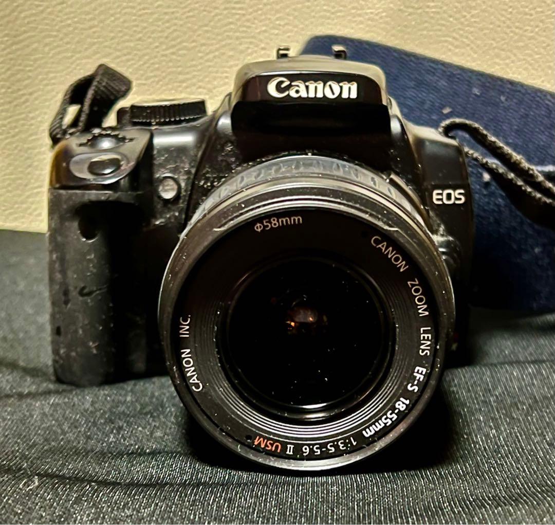 Canon EOS-kissDX EF-S18-55mmレンズ付き　ユーズド