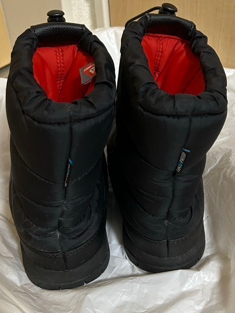 ノースフェイス　レディース　ブーツ　24.0ヌプシ 黒 NFW51686