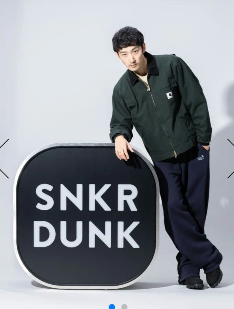 ​上杉柊平着用　sacai × Carhartt WIP Duck Jacket