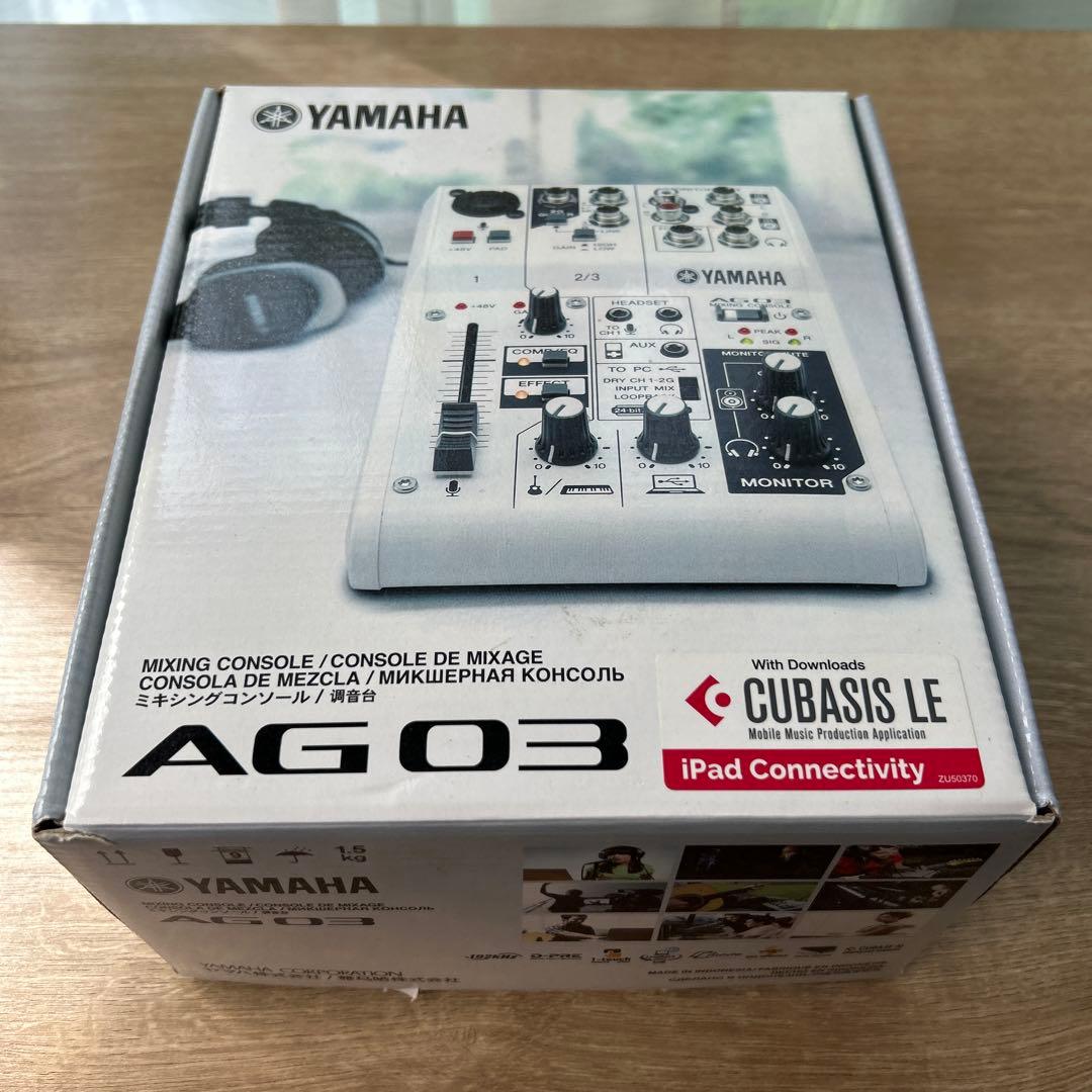 YAMAHA AG03 オーディオミキサー