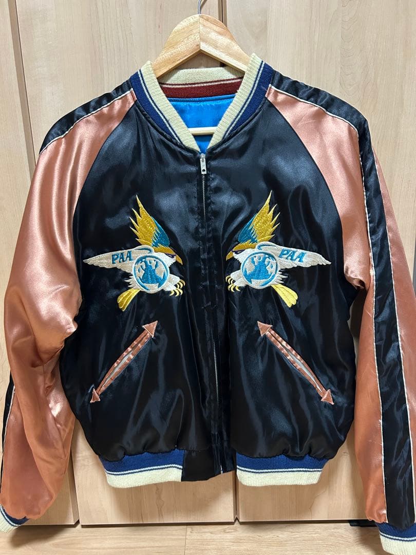 TAILOR東洋 TT10194 虎刺繍 パナマ ハワイ刺繍スカジャン