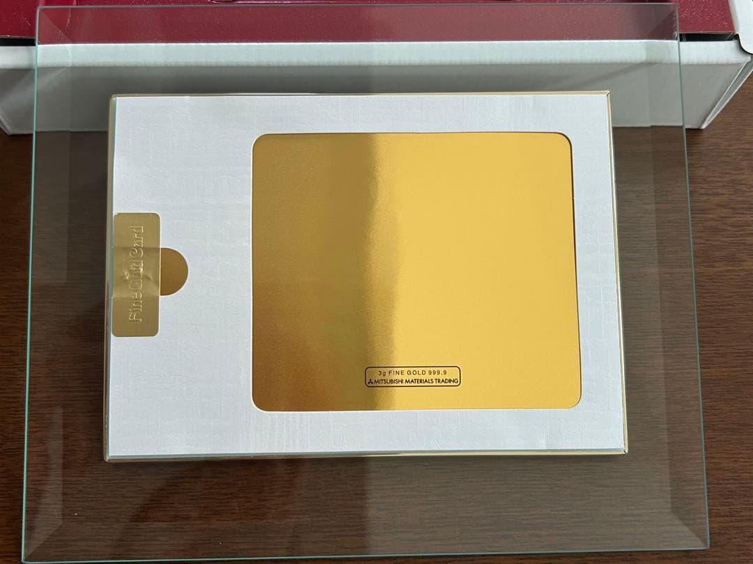 P&G 東京2020オリンピック 開催記念　純金プレート　3グラム