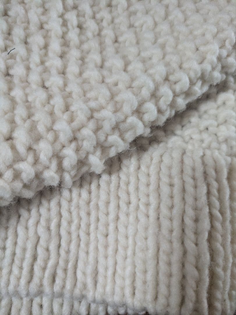 【1/25迄】anuke Wool Zip Knit