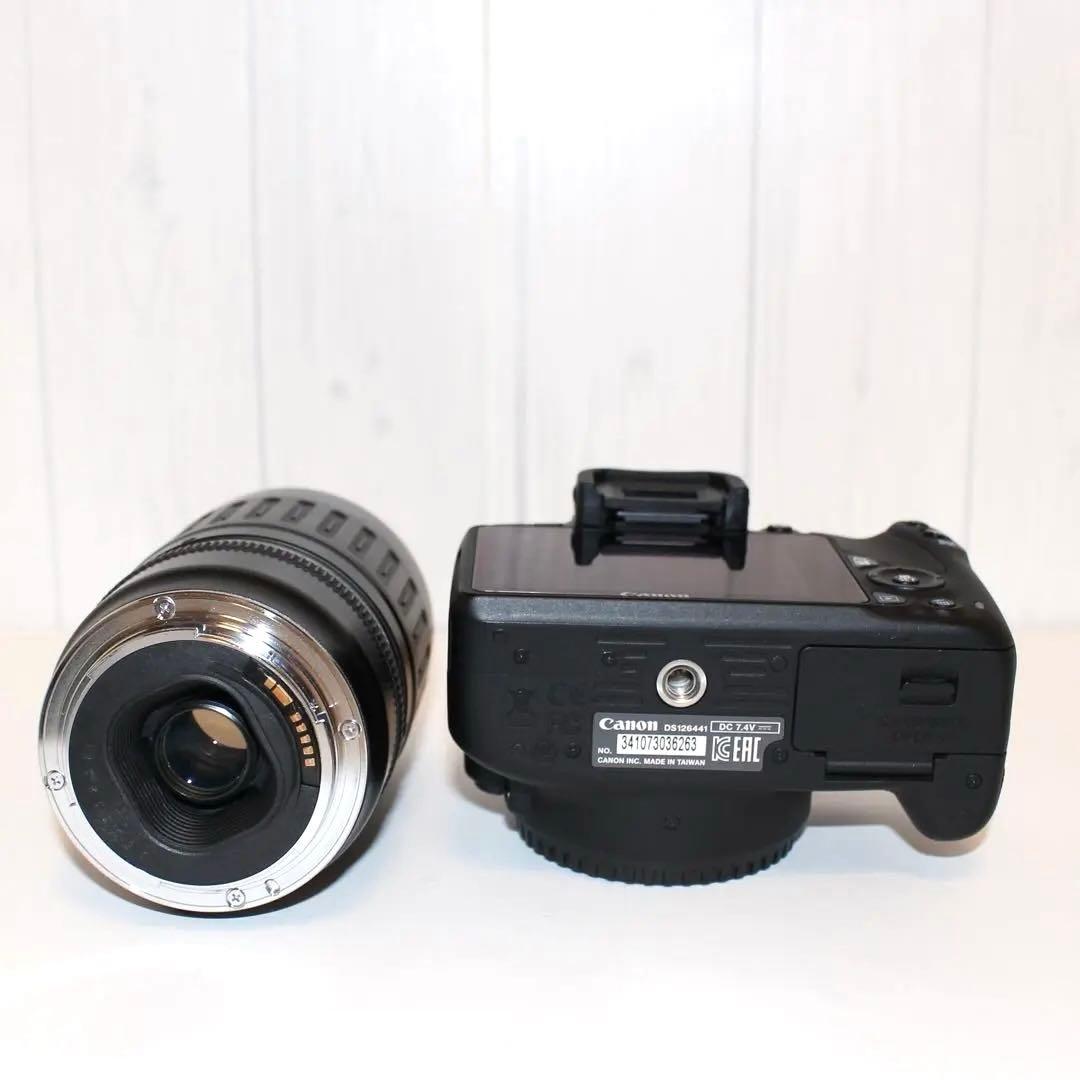 Canon Kissx7 一眼レフカメラ　Wレンズ付き　超望遠レンズ　手ブレ補正