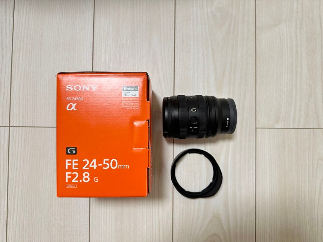 レンズ(ズーム) SONY FE 24-50mm F2.8 G SEL2450G