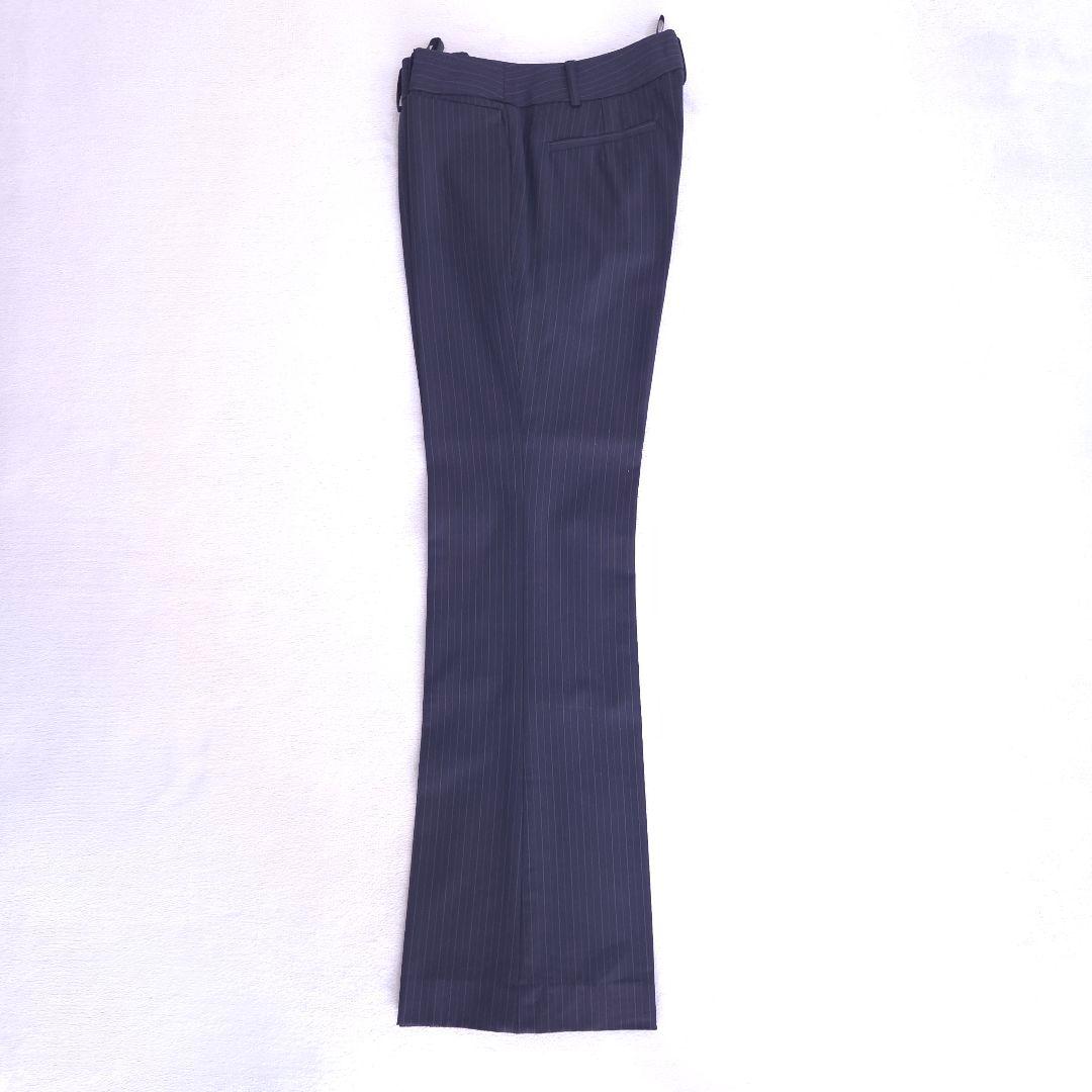 美品 アイシービー スーツ L セットアップ ストライプ ジャケット パンツ