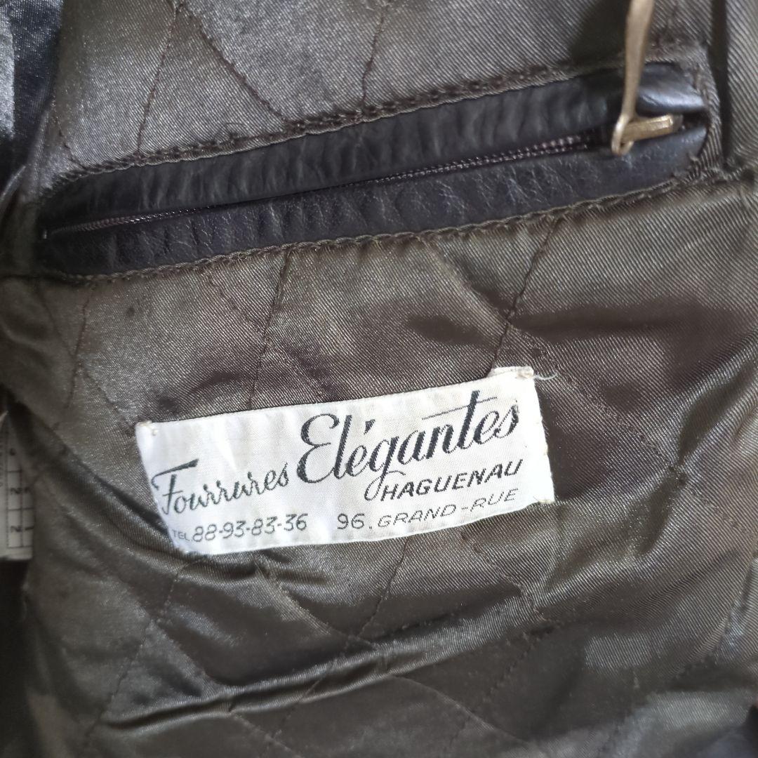 レザーシングルライダースジャケット