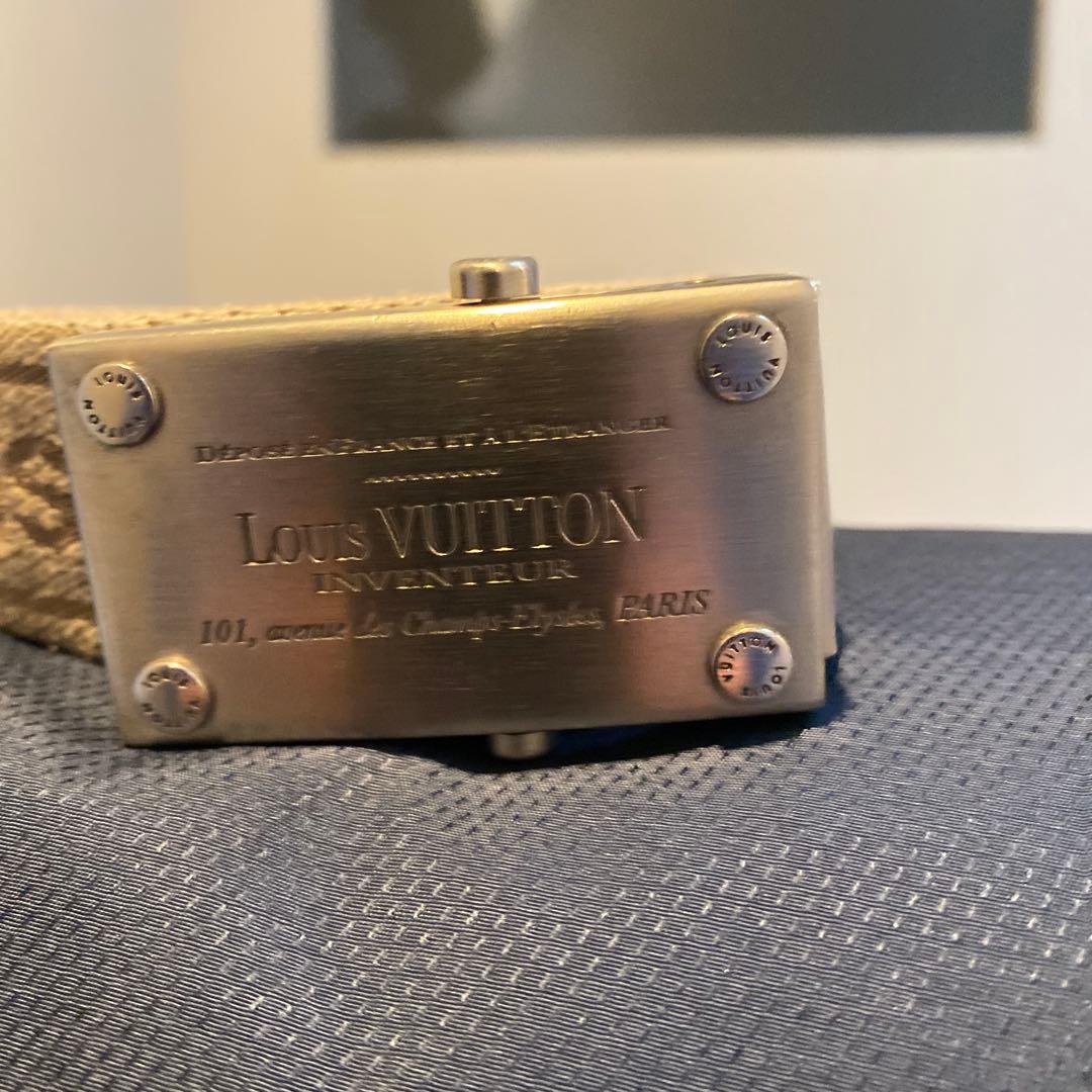 LOUIS VUITTON ベージュ ベルト