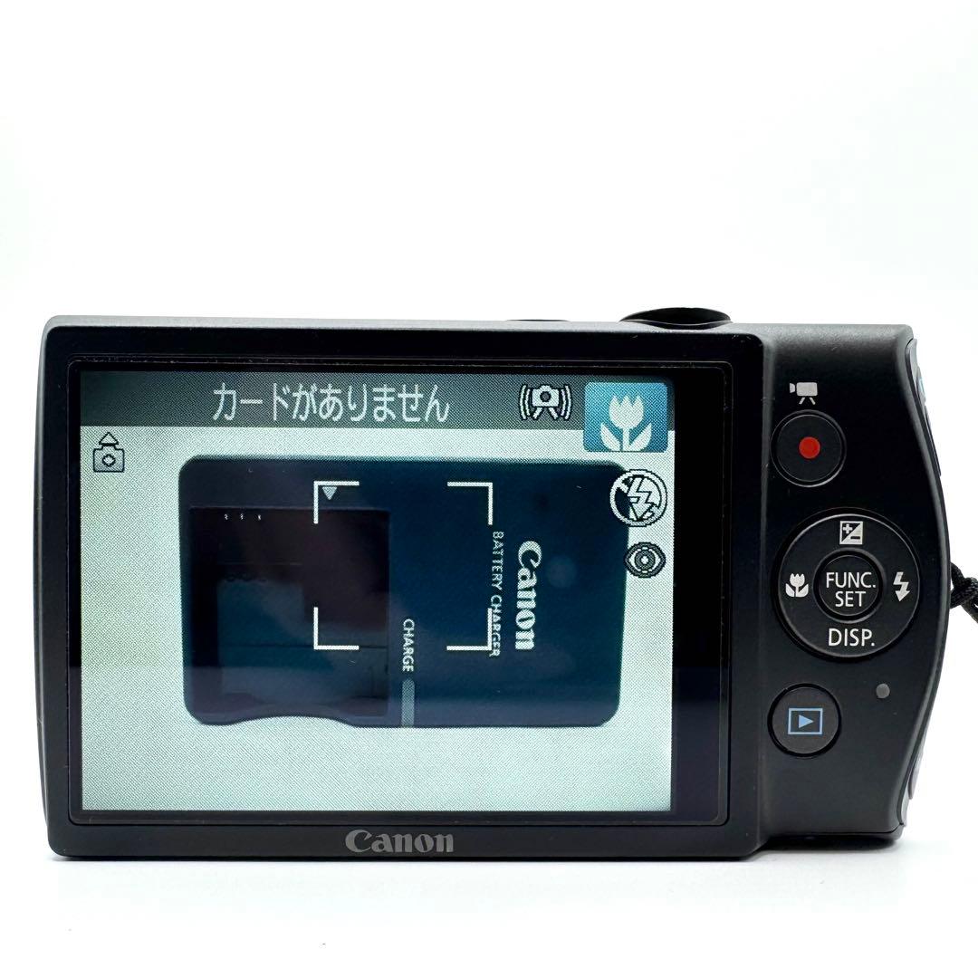 Canon IXY600F コンパクトデジタルカメラ 黒 ブラック コンデジ