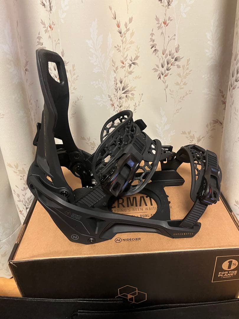 NIDECKER SUPERMATIC BLACK 23-24 Lサイズ