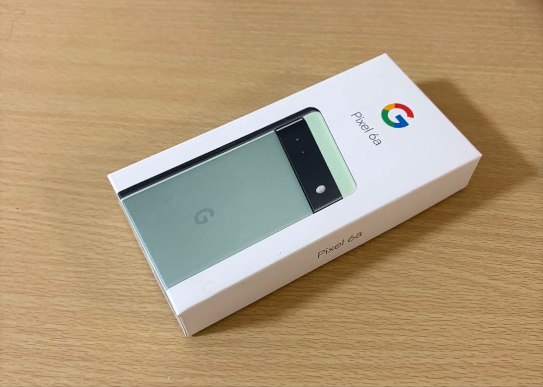 Google Pixel 6a ミントグリーン 本体、付属品全て SIMフリー