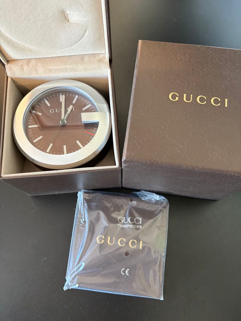 GUCCI テーブルクロック