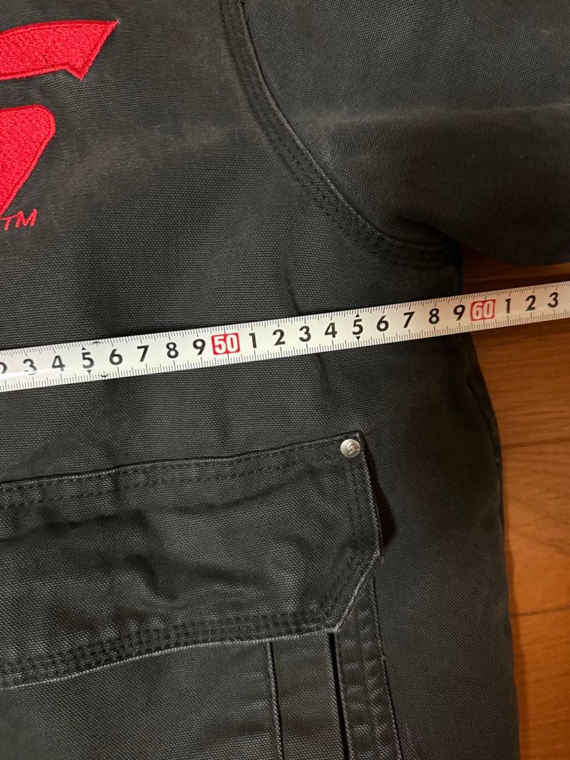 スナップオン ダックジャケット L 黒 ブラック 刺繍ロゴ