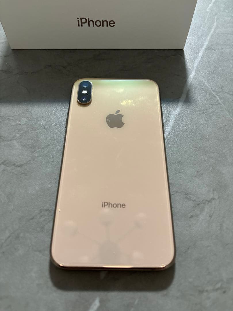 Apple iPhone XS 256GB ゴールド 元箱付き