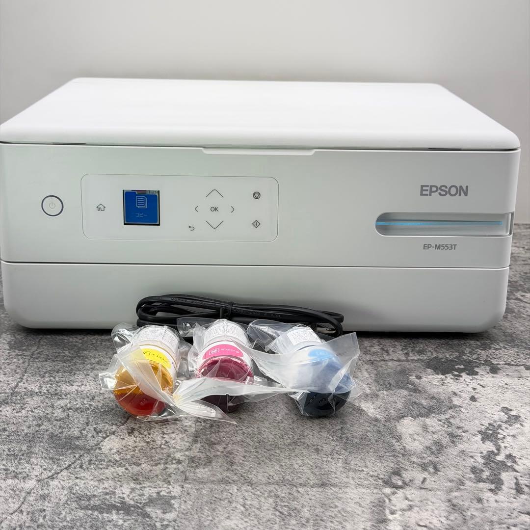 EPSON　EP-M553T インクジェットプリンター　印刷枚数約560枚