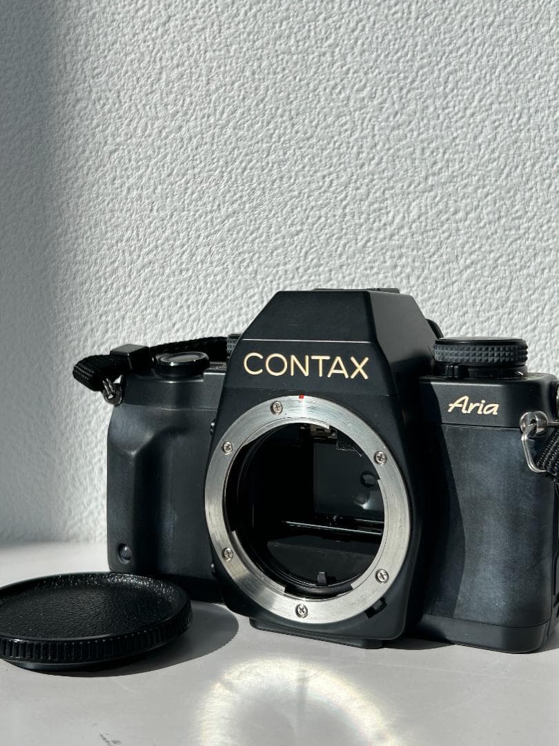 「新品バッテリー付き」CONTAX Aria アリア コンタックス カメラ