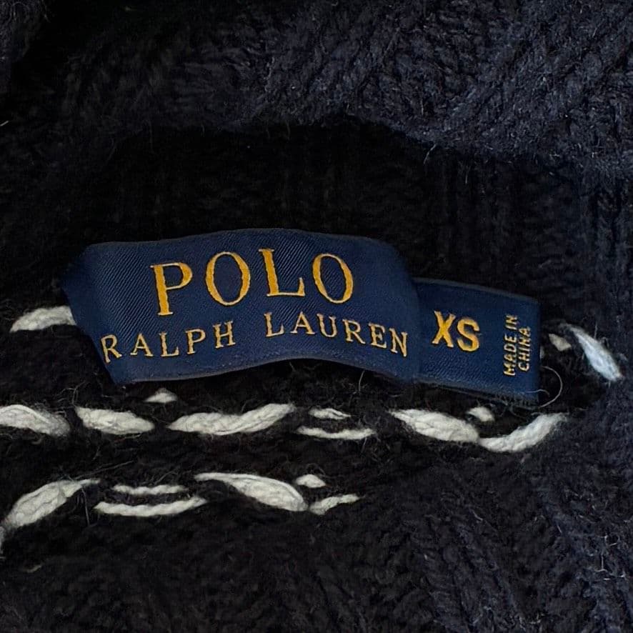 ラルフローレン タートルネック ニット セーター ノルディック柄