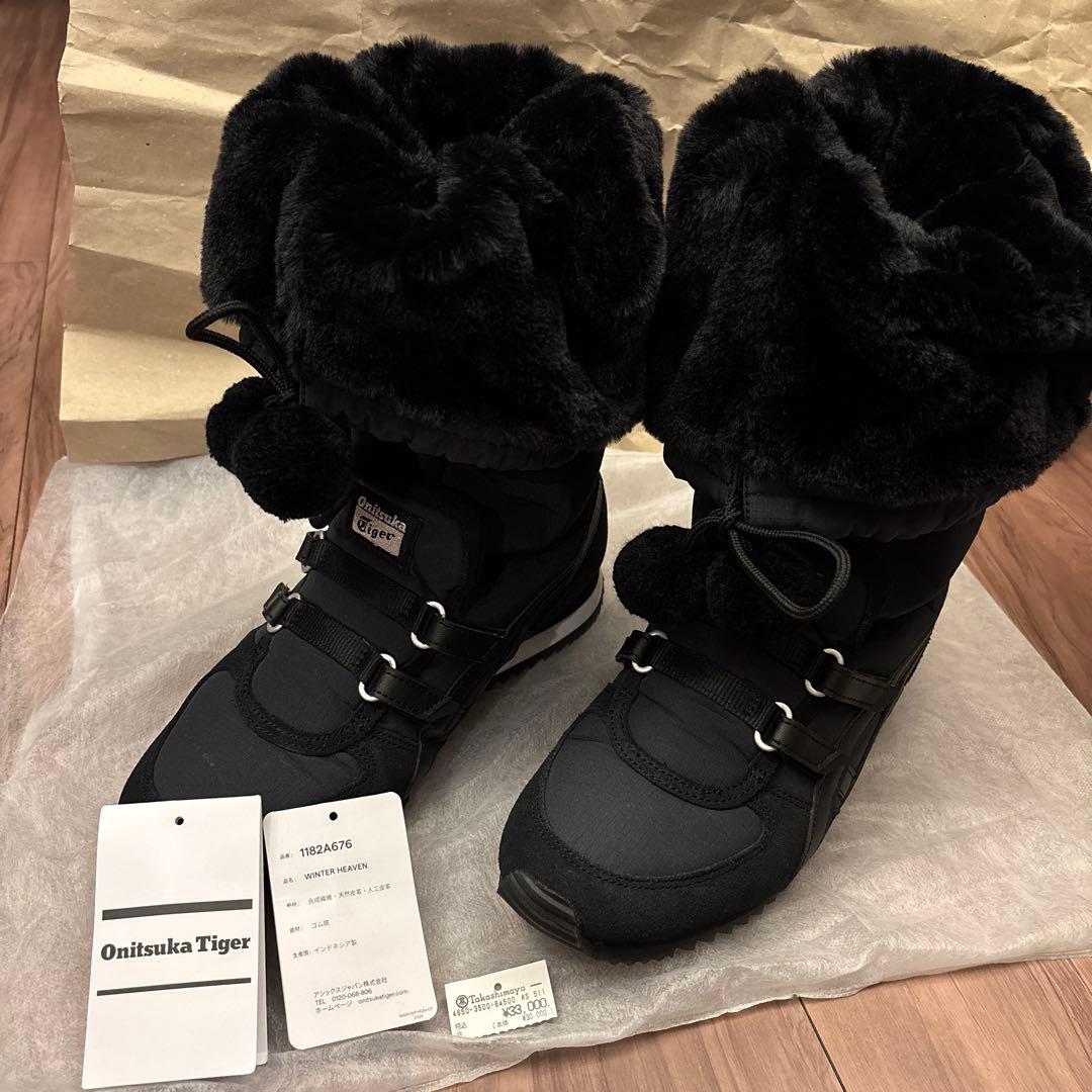 オニツカタイガー　ウィンターヘブンロングブーツ