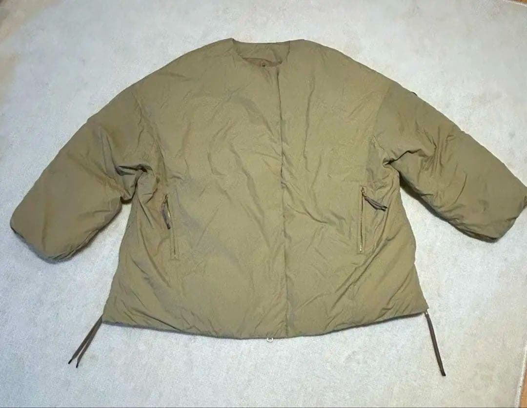 PUAL CE CIN フレンチダックダウン サイドジップジャケット