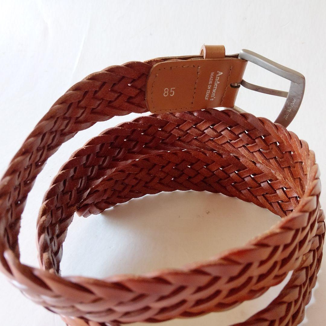 未使用品　アンダーソンズ　長さ調整自由自在　メッシュベルト　85