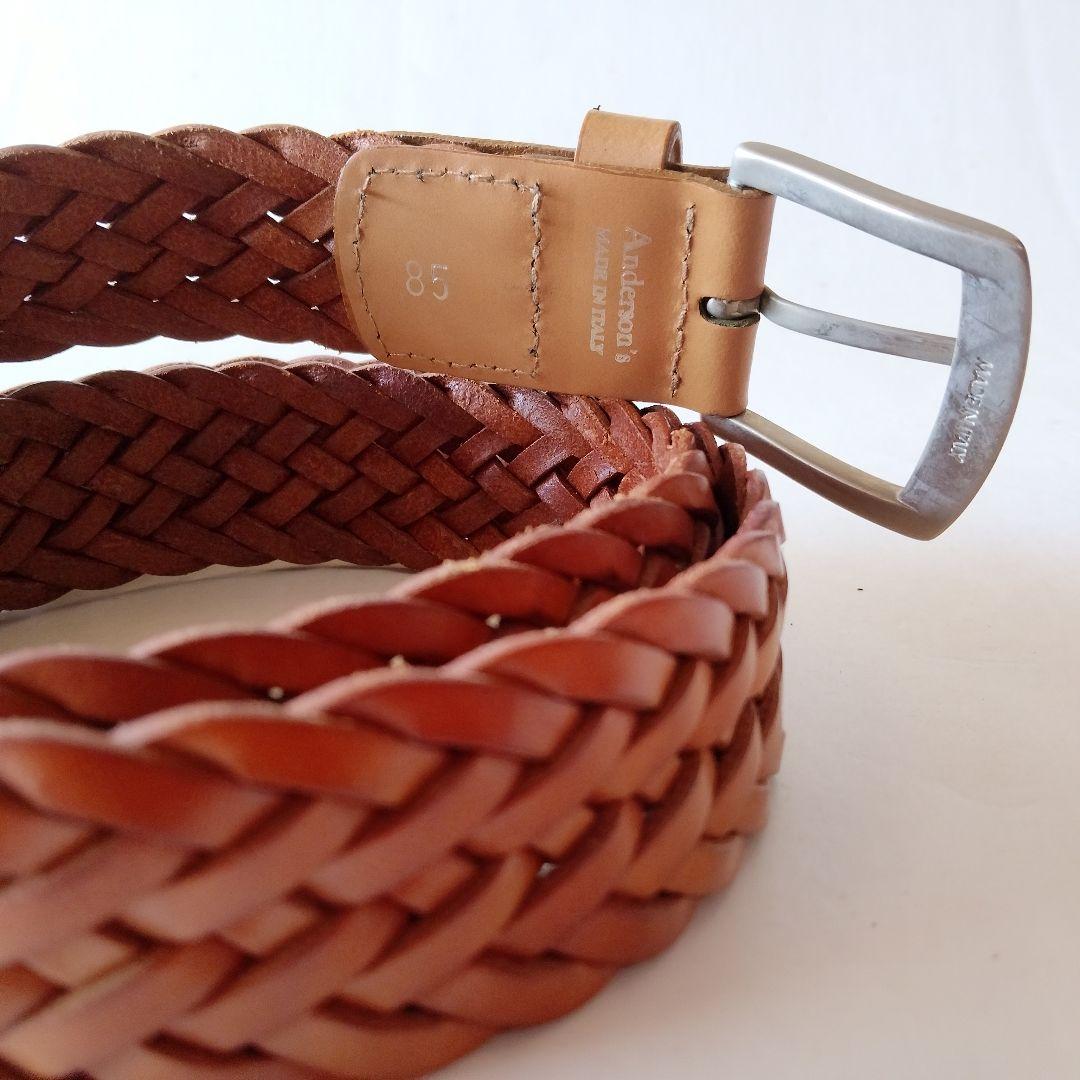 未使用品　アンダーソンズ　長さ調整自由自在　メッシュベルト　85