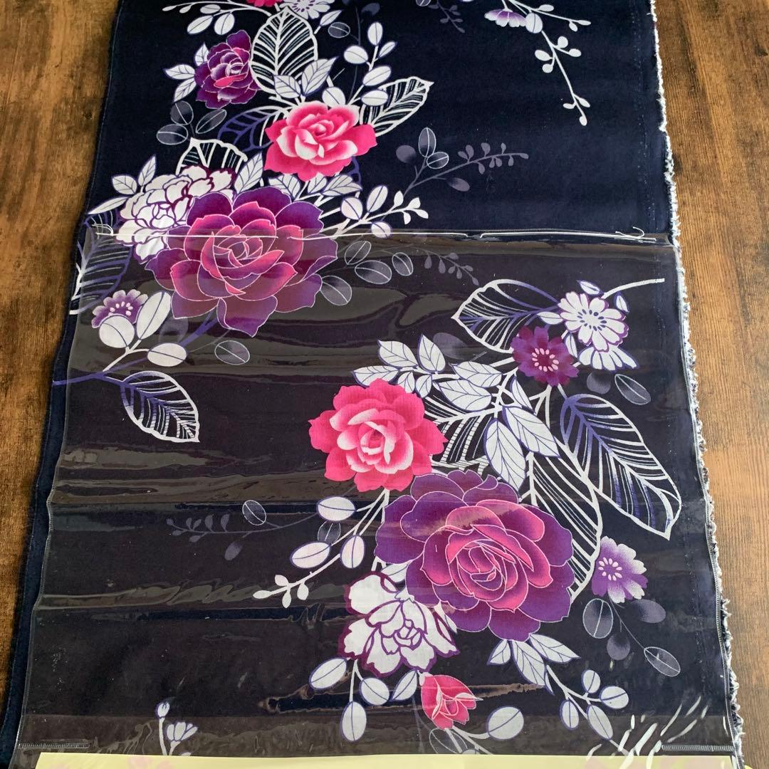 ①【5反】　浴衣　反物　一反　レディース　女性　ゆかた　生地　着尺　未仕立て