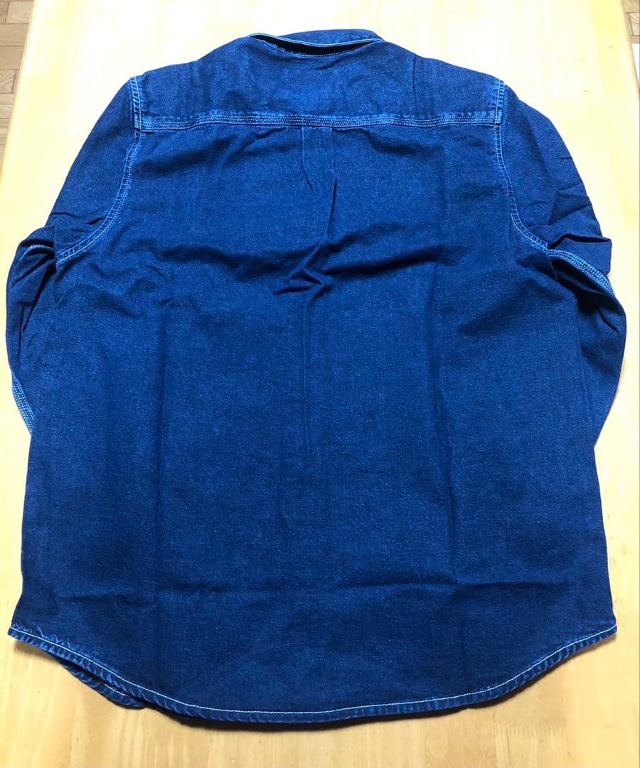 Carhartt ダークインディゴ　デニムシャツ M