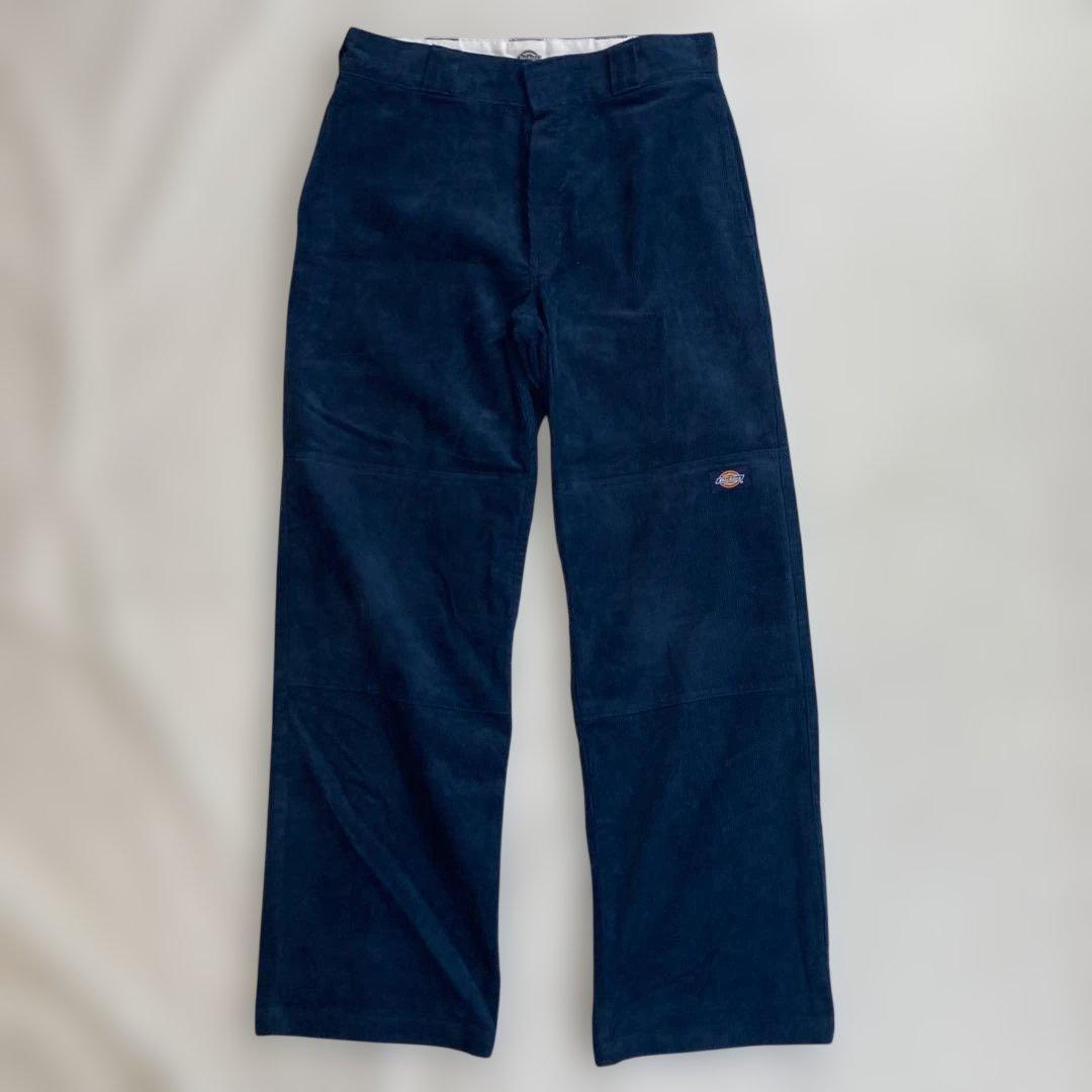 【勝徳】ディッキーズ　コーディロイ セットアップ　ネイビー　ジャケット