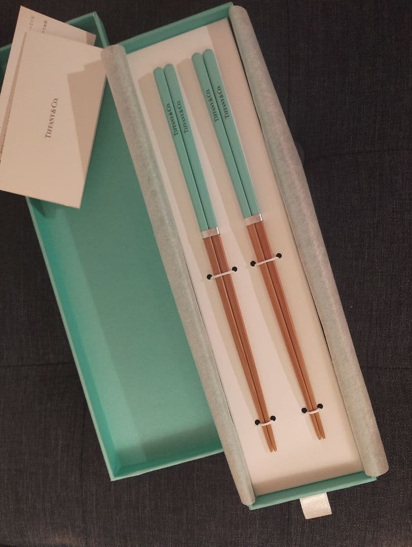 Tiffany & Co. ティファニー　夫婦箸　２膳