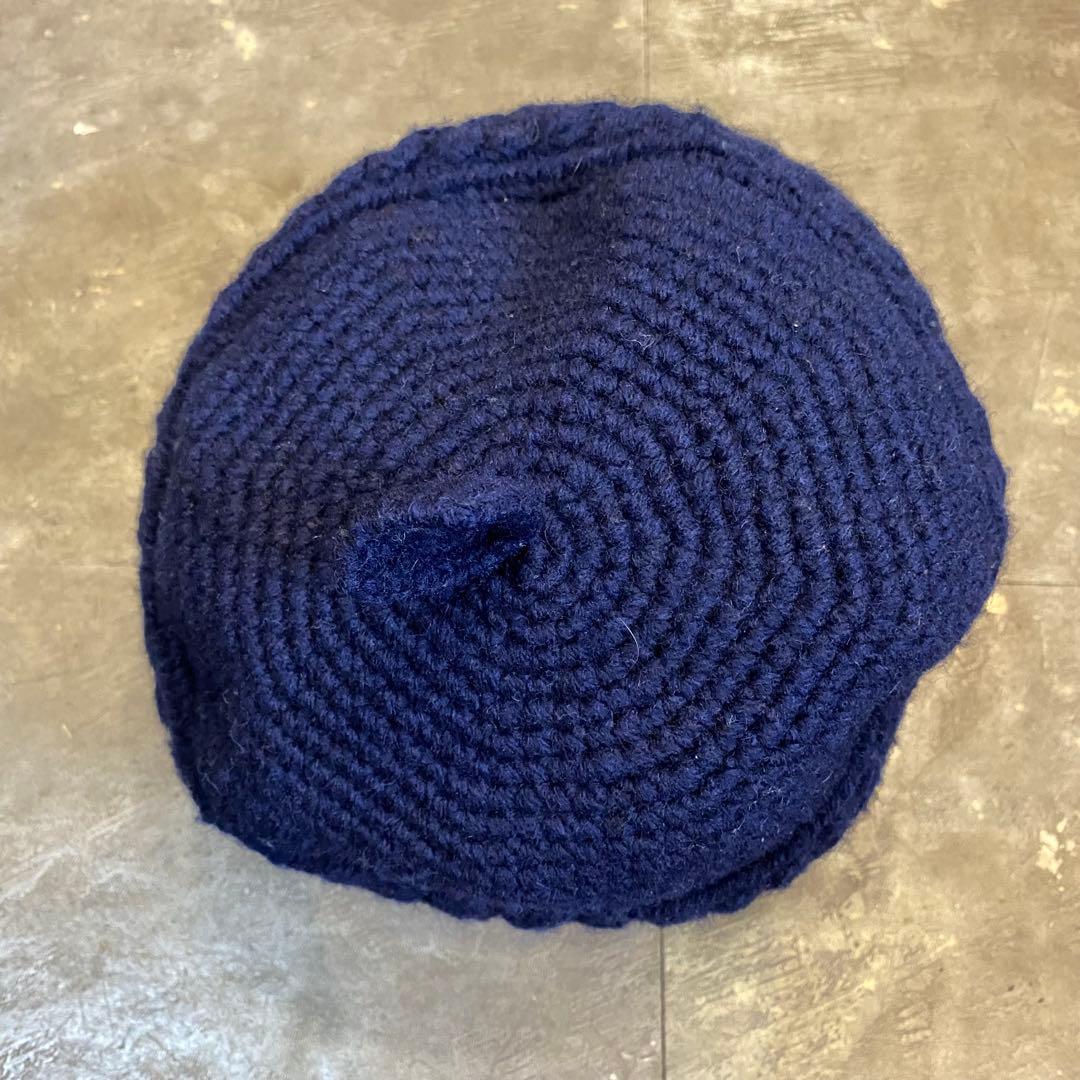 KAPITAL キャピタル ウール ハンドニットキャップ ユーズド品