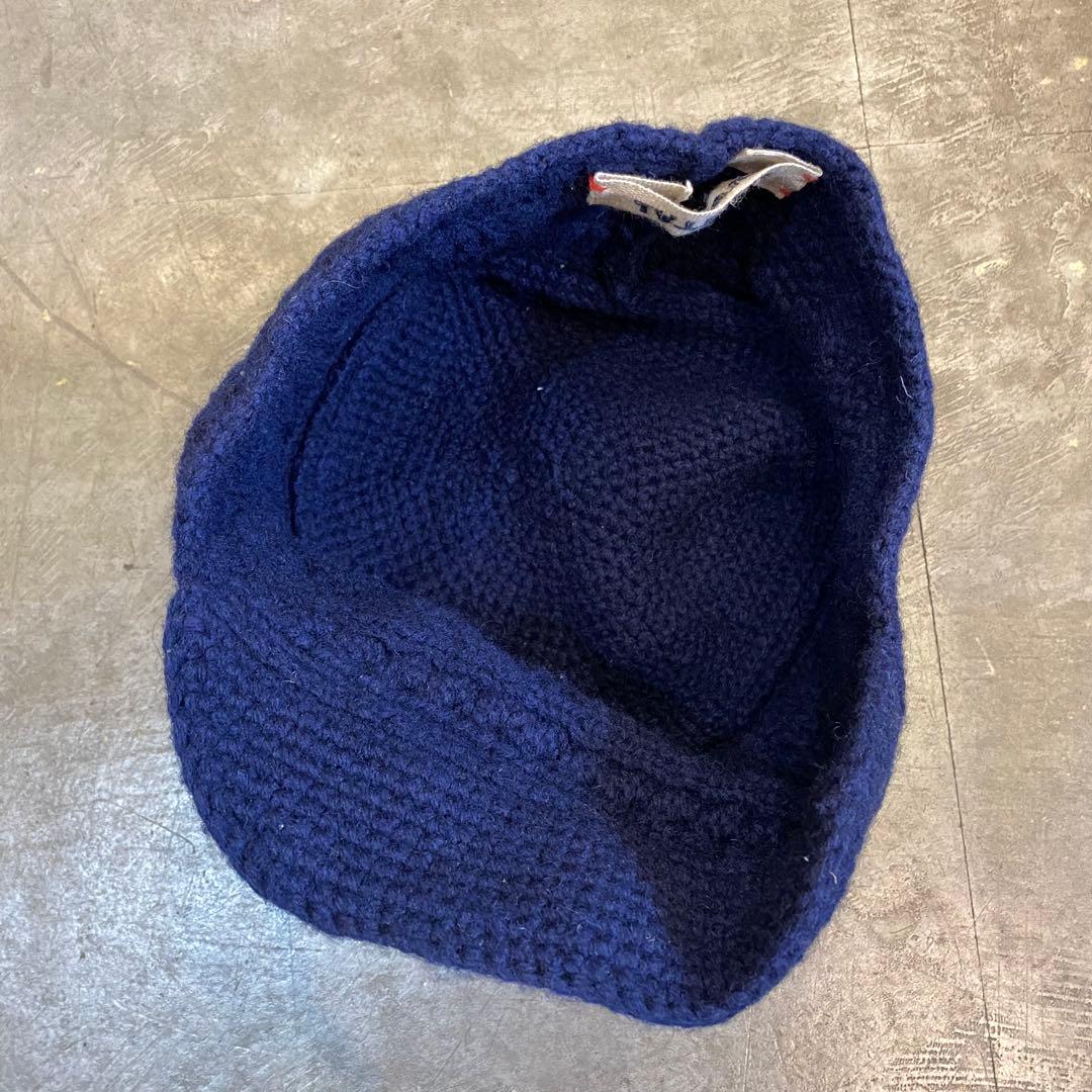 KAPITAL キャピタル ウール ハンドニットキャップ ユーズド品