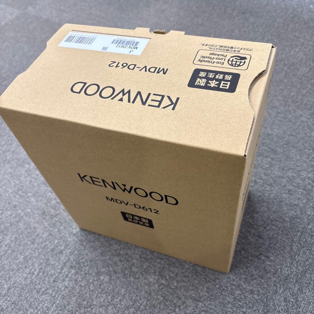 かんかん　KENWOOD MDV-D612 カーナビ　新品未使用